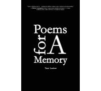 Tami Luchow Poems for A Memory (Tascabile)