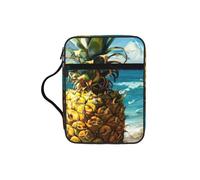 Tamiger Ananas By The Sea Print Bibbia Storage Bag Scripture Holder religioso organizzatore cristiano accessorio regalo