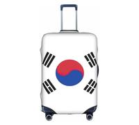 Tamiger Bandiera della Repubblica di Corea Stampa Universale Viaggio Valigie Copertura Protettiva Elastica Leggera Riutilizzabile, bianco, L, Organizer per borse