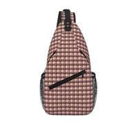 Tamiger Bella Sky Airplane Print Cross Chest Bag Diagonale Leggero Elegante Sacchetto Per Escursioni Quotidiane Zaino Sling