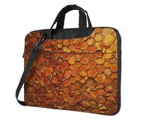 Tamiger Borsa per computer portatile elegante con stampa in sughero color vino, per lavoro, ufficio, pendolarismo, fine settimana, Nero , 13 inch