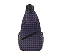 Tamiger Hacker Era Print Cross Chest Bag Diagonale Leggero Elegante Sacchetto Per Escursioni Quotidiane Zaino Sling