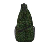 Tamiger Math Formula Print Cross Chest Bag Diagonale Leggero Elegante Sacchetto Per Escursioni Quotidiane Zaino Sling