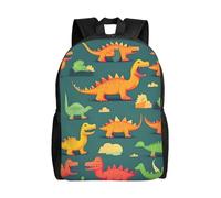 Tamiger Molti piccoli dinosauri stampa zaino unisex per ufficio, viaggi, escursioni, pendolari quotidiani avventure all'aperto borsa