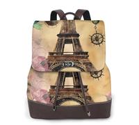 Tamiger Parigi Torre Eiffel stampa elegante zaino da donna versatile zaino quotidiano borsa da viaggio lavoro weekend fuga
