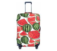 Tamiger Red Anguria Stampa Stretch Universale Valigie Copertura Bagagli Elastico Viaggio Accessori Storage, Nero , L, Bagaglio a mano