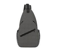 Tamiger Sleeping Koala Cap Print Cross Chest Bag Diagonale Leggero Elegante Sacchetto Per Escursioni Quotidiane Zaino Sling