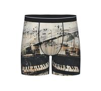 Tamiger Spartiti Di Musica Stampa Biancheria Intima Degli Uomini Stretch Soft Trunks Usura Di Tutti I Giorni Per La Casa, Nero , XXL