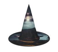 Tamiger Ufo At Night - Cappello per adulti, per carnevale, feste a tema, cosplay, accessorio da viaggio