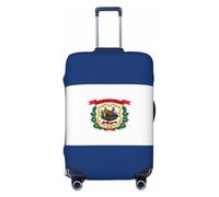 Tamiger West Virginia Bandiera dello Stato Stampa Elastico Lavabile Baggage Protector Universale Copertura Bagagli Da Viaggio Copertura, Nero , M