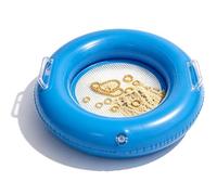 Tamis À Sable Flottant - Outil Gonflable Pour Détection Et Dents De Requin, Accessoire De Plage Portable | Poignée Pratique Et | Pour Été Jardin Camping Piscine