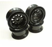Tamiya 1:10 4 WD CR-01 Rock Socker 51323 Rims (4) Black 72x36 mm TCR®