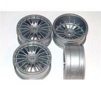 TAMIYA 1:10 Cerchi (4) 18-Razze Grigio 24Mm / 300051046