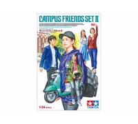 Tamiya 1/24 Campus Friends Set II Plastic Model Kit Sports Car Series
