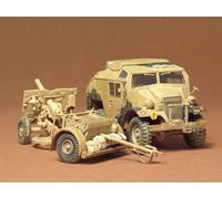Tamiya 1/35 British 25PDR. Field Gun & Quad Gun Tractor Canadian Ford F.G.T.