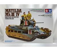 Tamiya 1/35 British Army Infantry Tank Matilda Mk.III / IV Plastic Model 35300