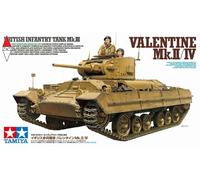 British Carro Valentine Mk.II / IV Tank 1:35 Plastic Model Kit TAMIYA