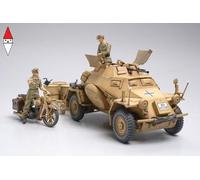 TAMIYA 1/35 GERMAN ARMORED CAR SD.KFZ.222 NORTH AFRICAN CAMPAIGN