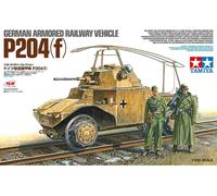 TAMIYA 1/35 German Blinred Railway Vehicle P204 f Plastic Model Kit