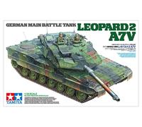 Tamiya 1/35 German Main Battle Tank Leopard 2 A7V Military Miniature 387 Kit
