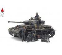 TAMIYA 1/35 GERMAN PANZER IV AUSF.G EARLY PRODUCTION AND MOTORCYCLE