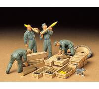 Tamiya 1/35 militare miniatura esercito tedesco carro armato soldato cannone ...