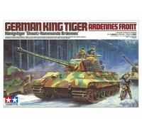 TAMIYA 1/35 Military Miniature 252 German King Tiger Ardenne Front Plastic Kit