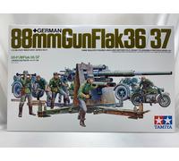 Tamiya 1/35 Military Miniature Series n.17 German Army 88mm Gun Flack 36/37
