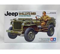 Tamiya 35219 Jeep Willys MB. 1/4-Ton Truck MV Scale 1/35 Hobby Plastic Kit NEW