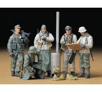 TAMIYA 1/35 soldati tedeschi al briefing militare serie in miniatura