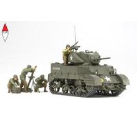 Tamiya Kit modellismo Carro armato leggero M5A1 U.S. 1:35 Pursuit Operation Set 35313
