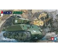 U.S. M4A3E2 Jumbo 1:35 Plastic Model Kit TAMIYA