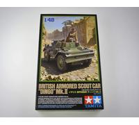 TAMIYA 1/48 British Armored Scout Car Dingo Mk.II Military Miniature Plastic Kit