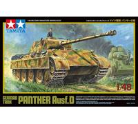 TAMIYA 1/48 German Tank Panther Ausf. Kit modellino in plastica miniatura mil...