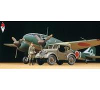 TAMIYA 25217 1/48 Ki-46 III Type 100 & 4x4 Kurogane