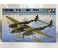 TAMIYA 1/48 Lockheed P-38 F/G Lightning Plastic Model Kit Giappone