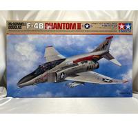 TAMIYA 1/48 McDONNEL DOUGLAS F-4B Phantom II US Navy Aircraft Plastic Model Kit