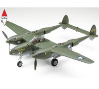 Tamiya 61120 - 1/48 WWII US Lockheed P-38 Per / G Fulmine - Nuovo