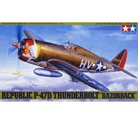 TAMIYA 1/48 Republic P-47D Thunderbolt Razorback US Army Plastic Model Kit