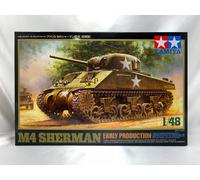 TAMIYA 1/48 US Army M4 Sherman Early Production Plastic Model Kit