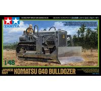 Tamiya 1/48 WWII Japanese Navy Komatsu G40 Bulldozer Plastic Model Kit Japan