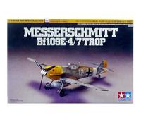 TAMIYA 1/72 Messerschmitt Bf109E-4/7 TROP I Warbird Collection Plastic Model Kit