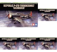 TAMIYA 1/72 Warbird Collection n.69 US Republic Rick P-47D Thunderbolt