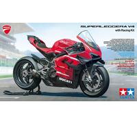 Tamiya 14143 - 1/12 Ducati Superleggera V4 Con Kit Da Corsa - Nuovo