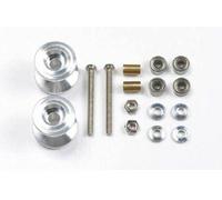 Mini 4wd DOUBLE ALUMINUM ROLLERS (13-12mm) Tamiya 15398 New Nuovo