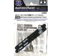 TAMIYA 15495 Mini 4WD HG Carbon Reforcing Plate Set (1,5 mm)