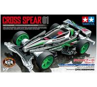Tamiya 18103 Mini 4wd Cross Spear 01 (VZ Chassis) Kit Montaggio 1/32