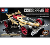 Tamiya 18104 Mini 4wd Cross Spear 02 (VZ Chassis) Kit Montaggio 1/32