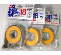 TAMIYA 18mm Masking Tape with 2pcs Refill