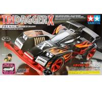 Tamiya 19433 Mini 4wd Tridagger X Premium (Super II Chassis) Kit Montaggio 1/32